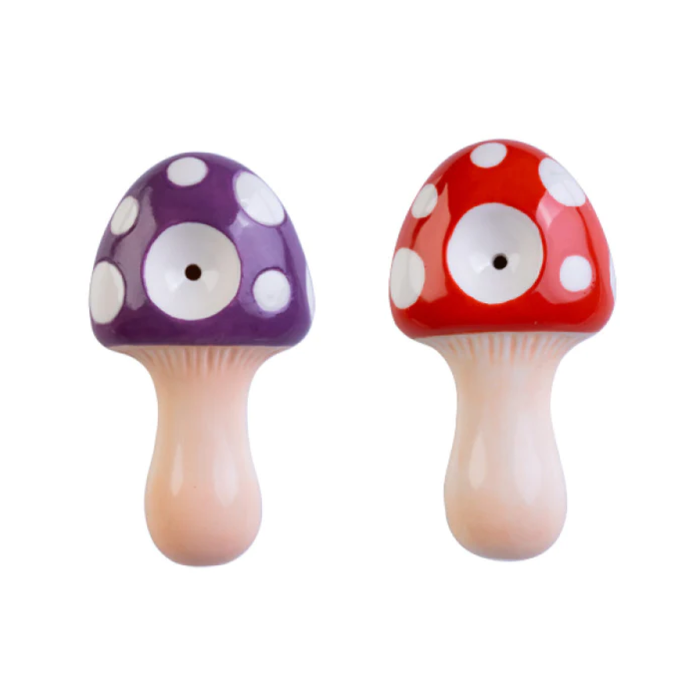 Novelty mushroom smoking pipe