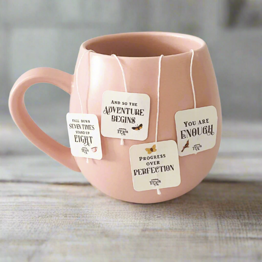 Good vibes pyramid tea bag gift box