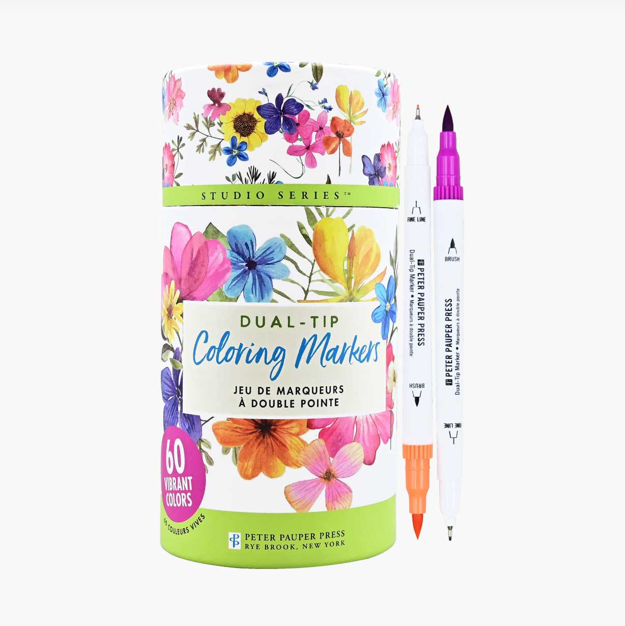 Dual-Tip Colouring Markers set of 60