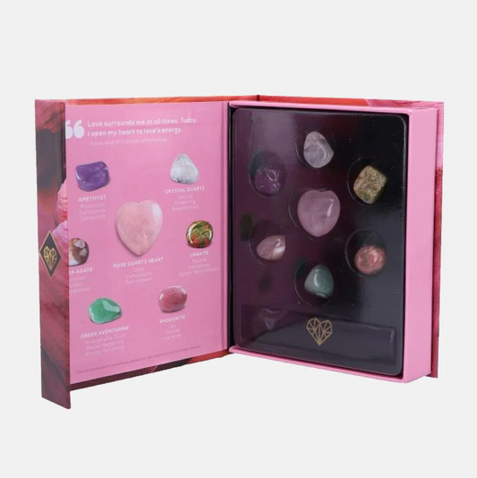 Love spell crystal set