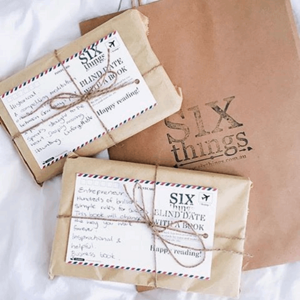 Blind date with a book - Six Things - 1