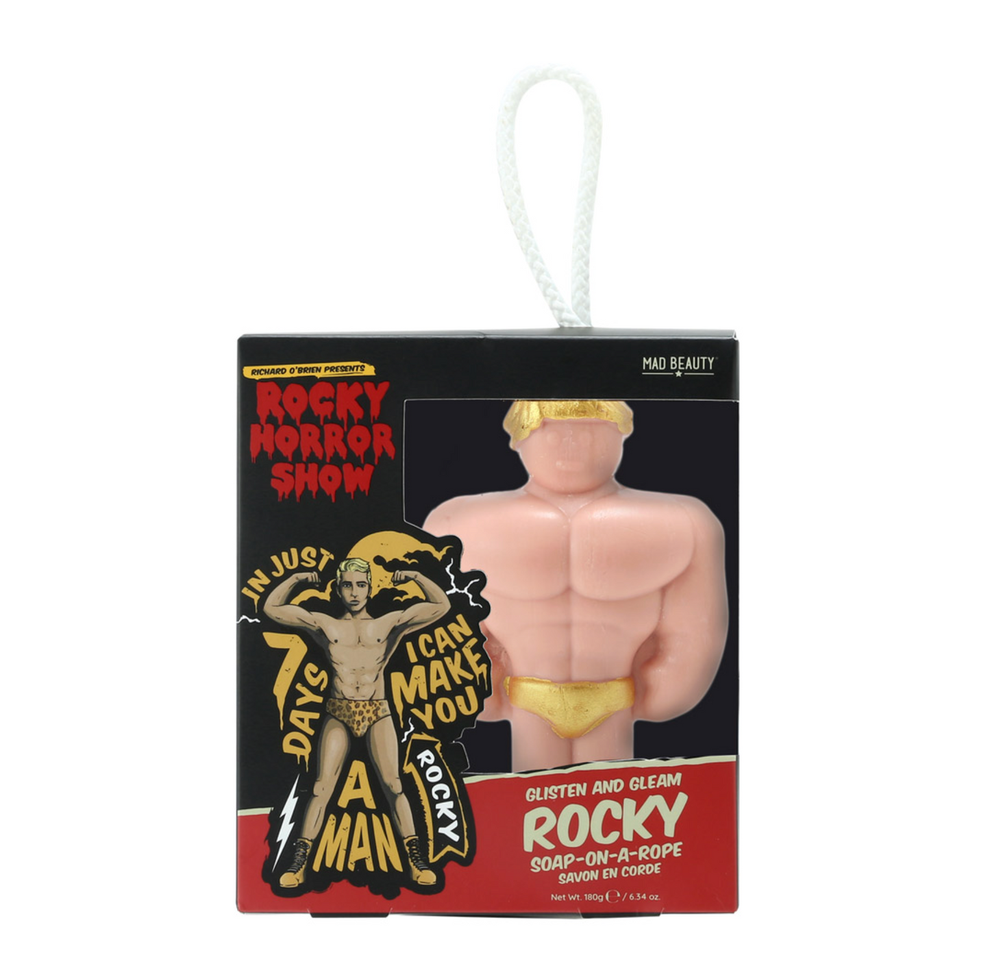 Rocky Horror soap on a rope