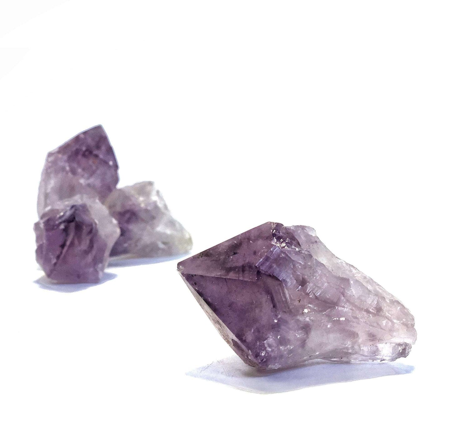 Amethyst dragon tooth Crystal point natural raw stone