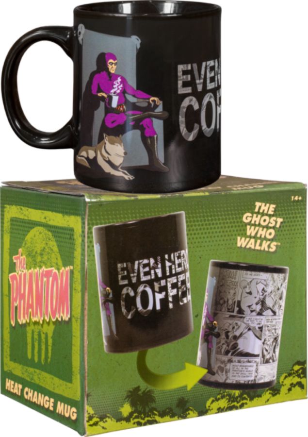 Phantom comic movie coffee mug