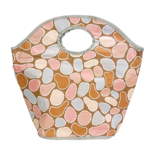 Ochre dots cooler bag