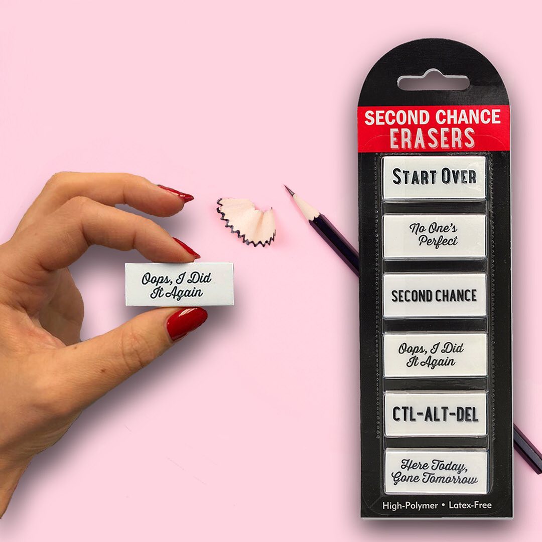 Office / school fun eraser set