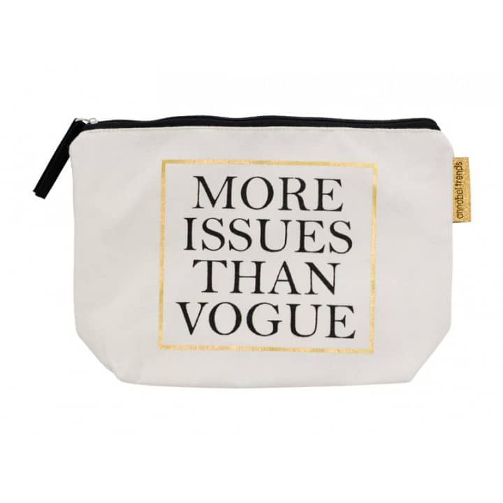 More issues than Vogue makeup bag