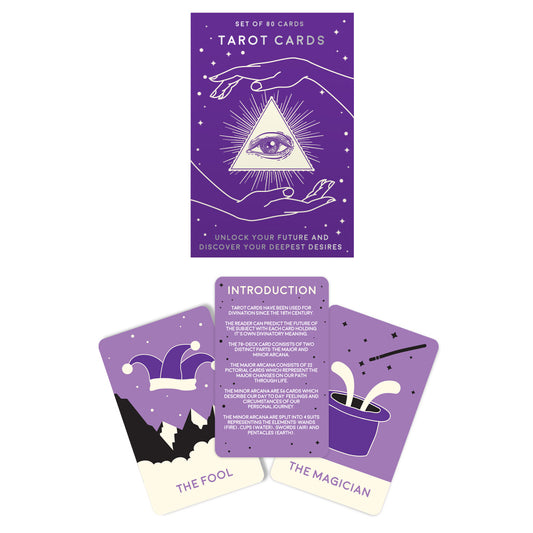 Tarot reading card set 80 cards