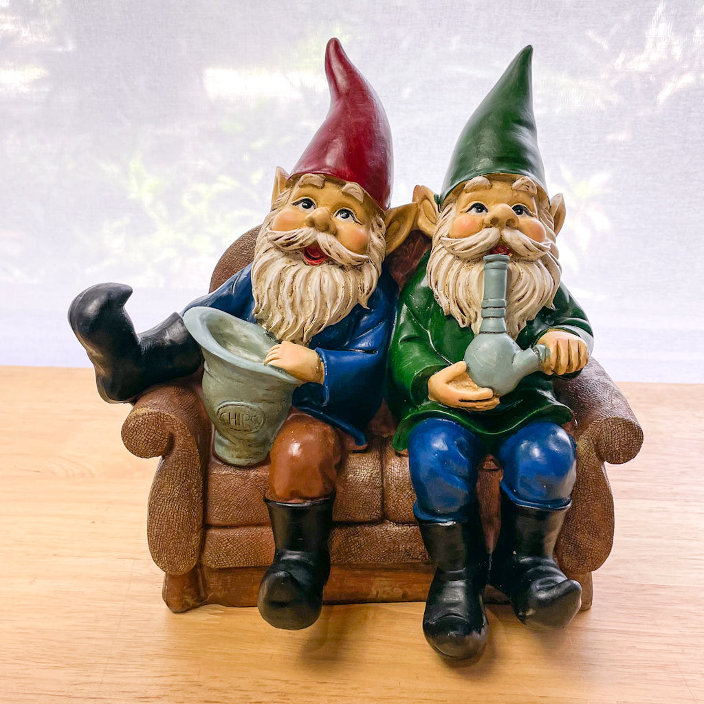 Naughty lazy gnomes - pot smokin gnomes
