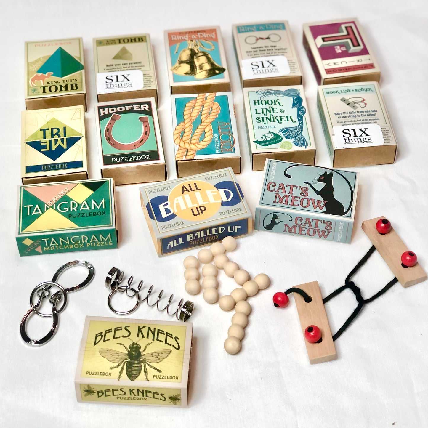 Lucky dip vintage brain teaser puzzle game