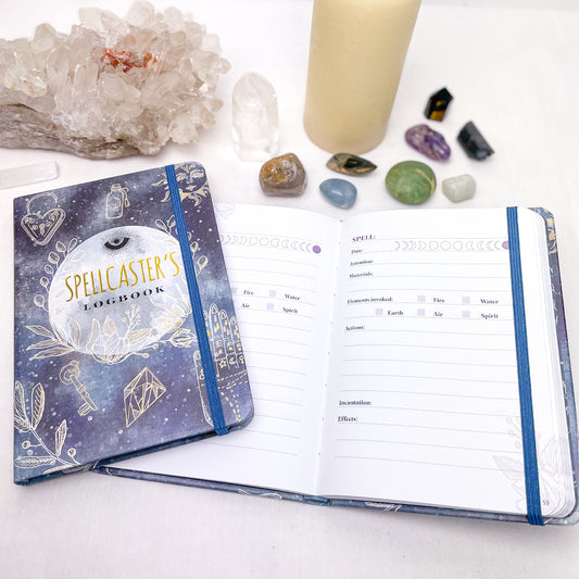 Book of shadows witches spell journal