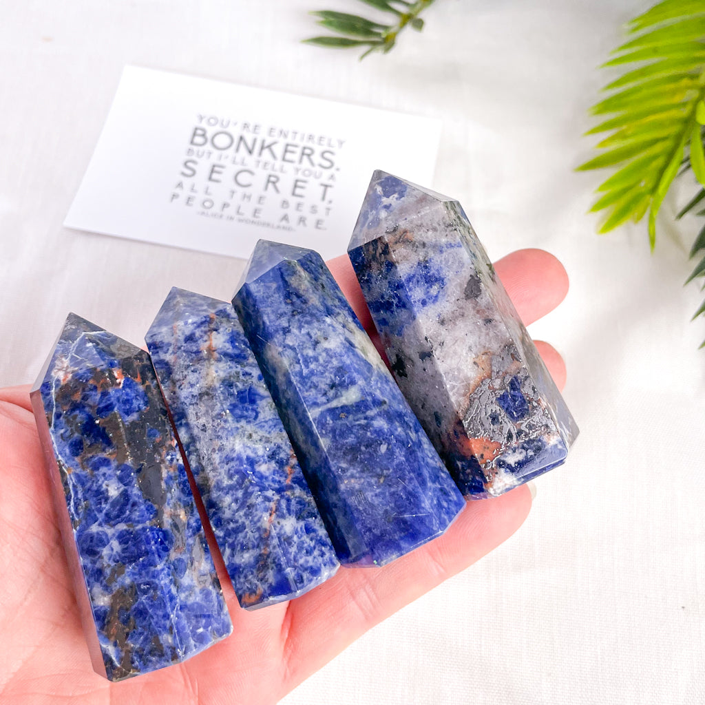Sodalite crystal generator tower