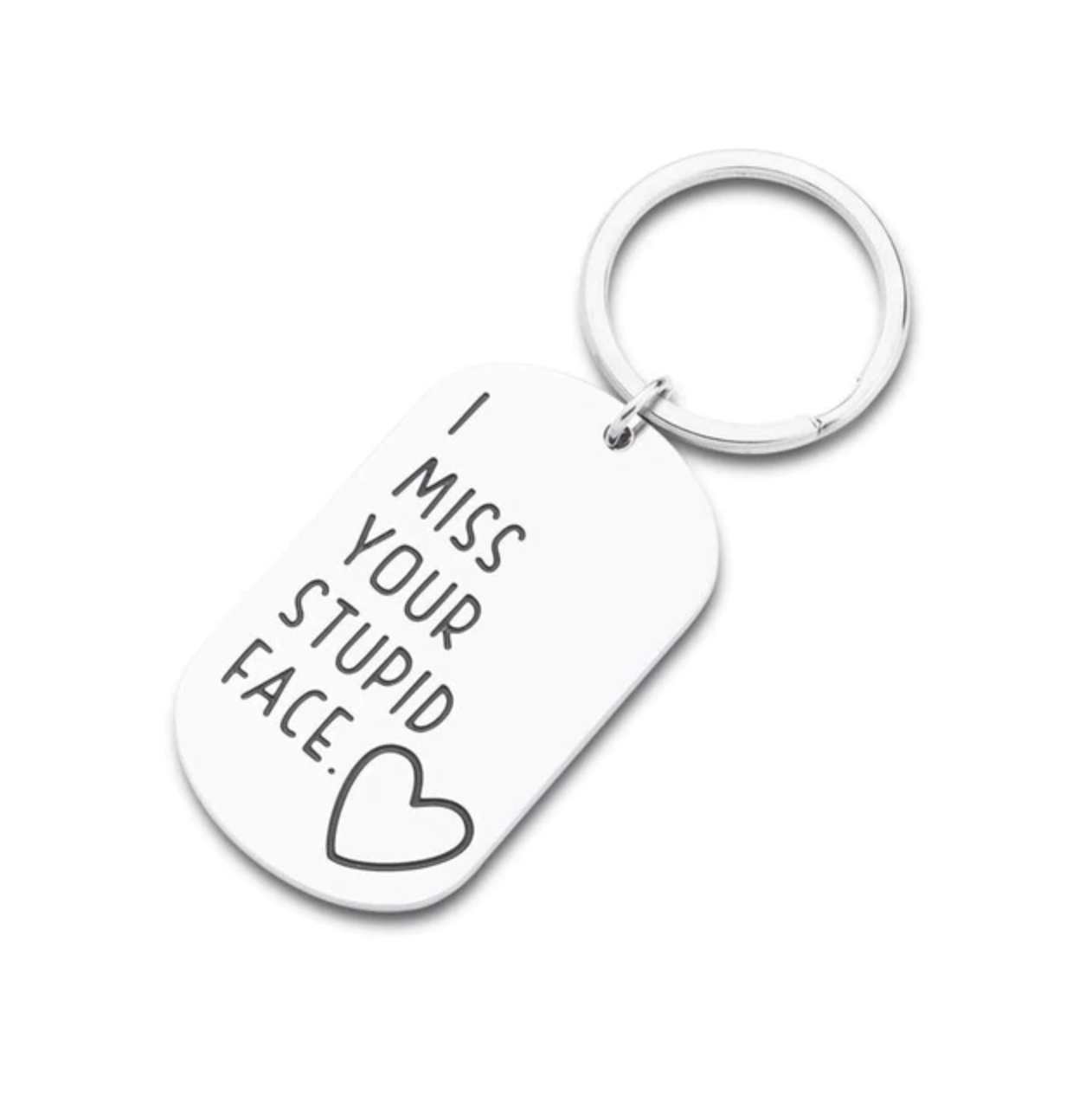 Don't do stupid shit -wife Keychain for him, Valentines for him, Keychain  for Husband (Dark Blue) - Yahoo Shopping