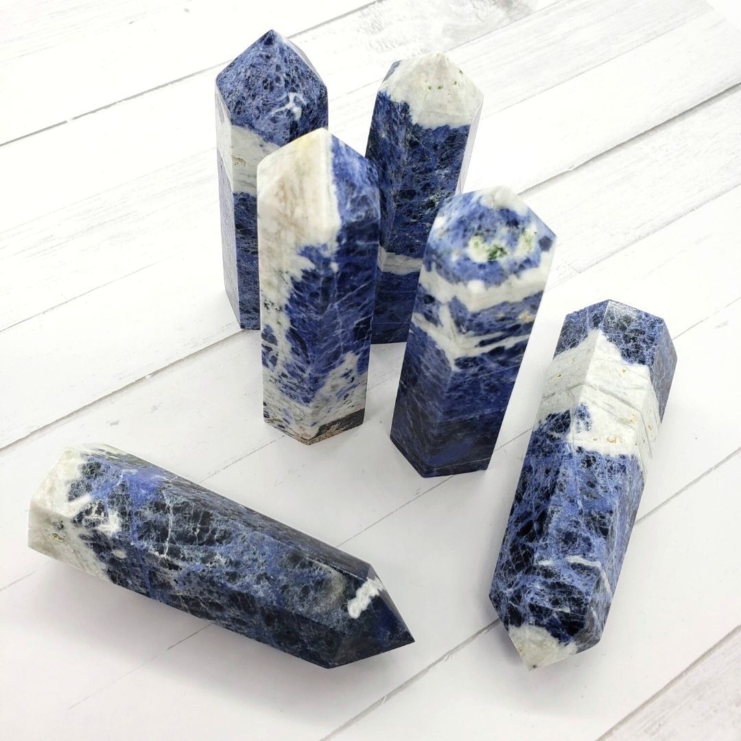 Sodalite crystal generator tower