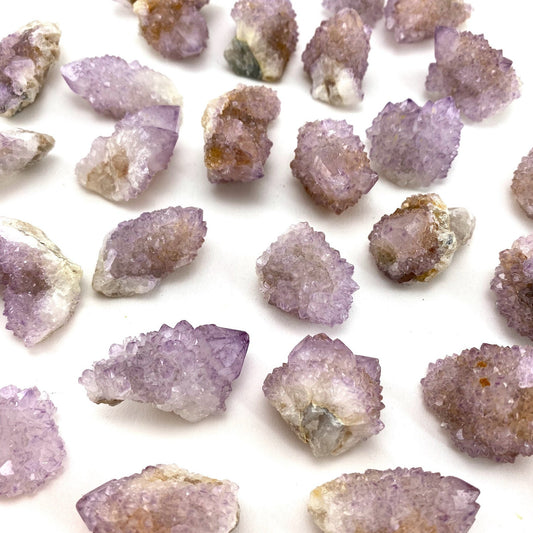 Spirit fairy amethyst quartz crystal cluster