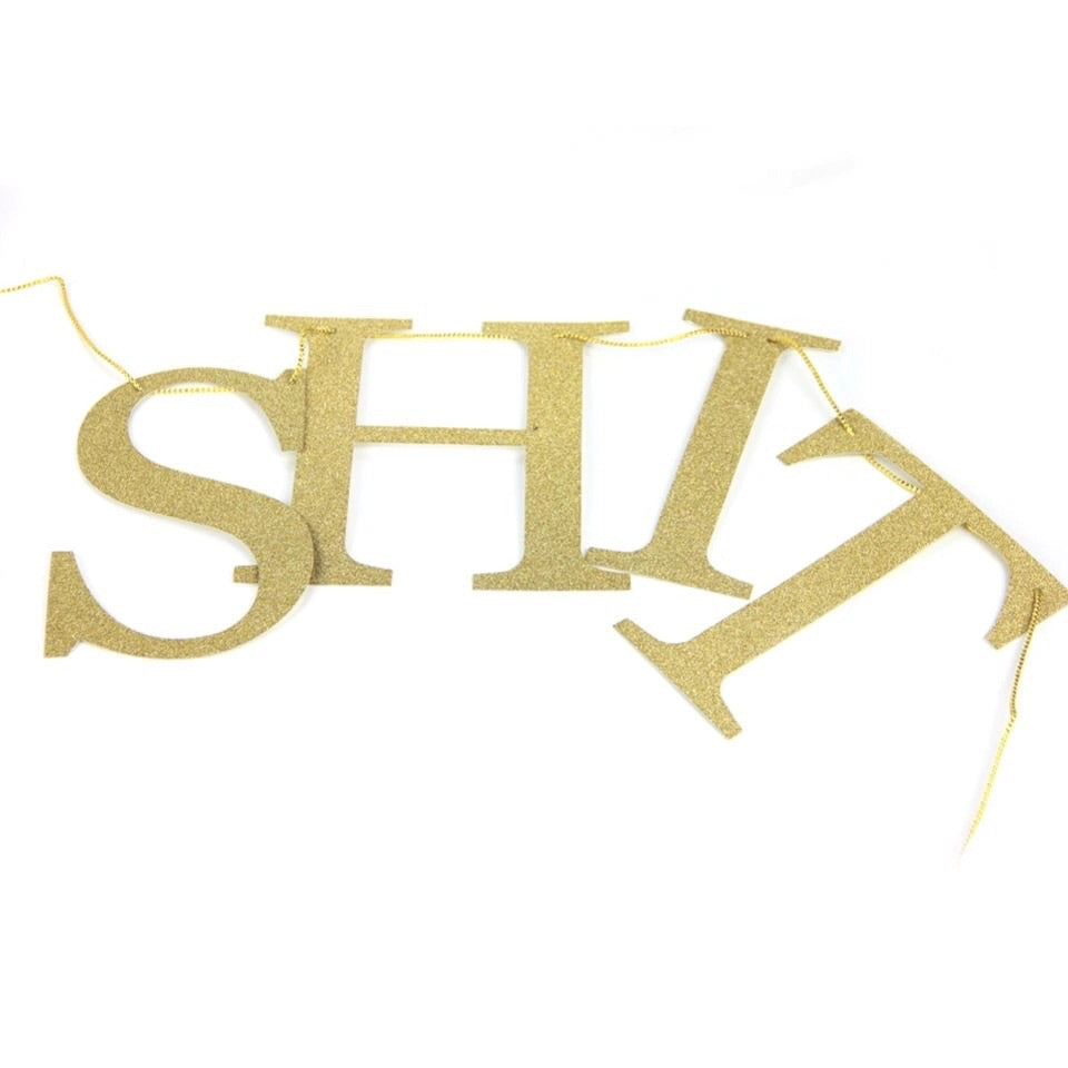 Holy shit you're old banner - Abusive / funny birthday bunting sign