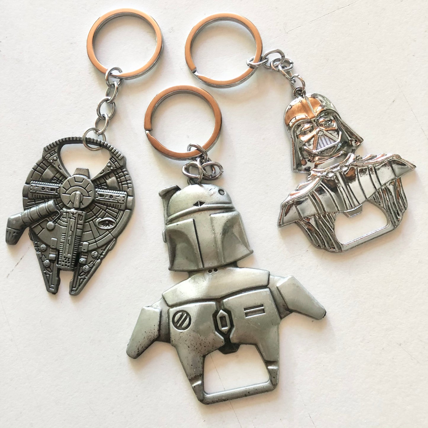 Star wars keyring bottle opener