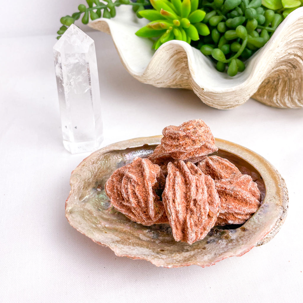 Desert rose / Selenite crystal rough cluster 50g