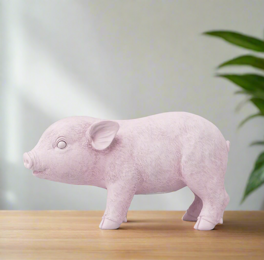 Piglet money bank / piggy money box statue