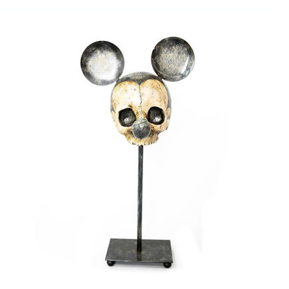 Adieu Mickey mouse skull statue - Six Things