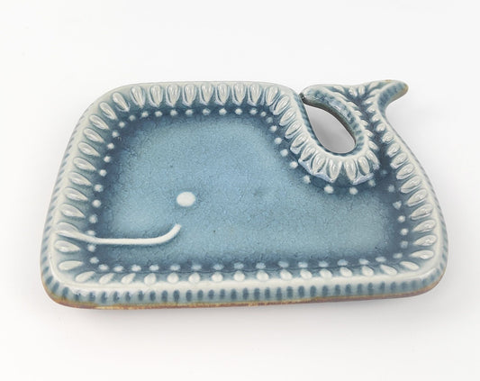 Happy whale trinket ring dish