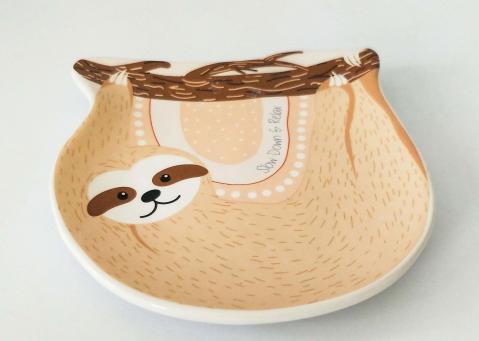Relaxin sloth trinket tray