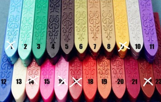 Sealing stamp wax / sealing wax sticks