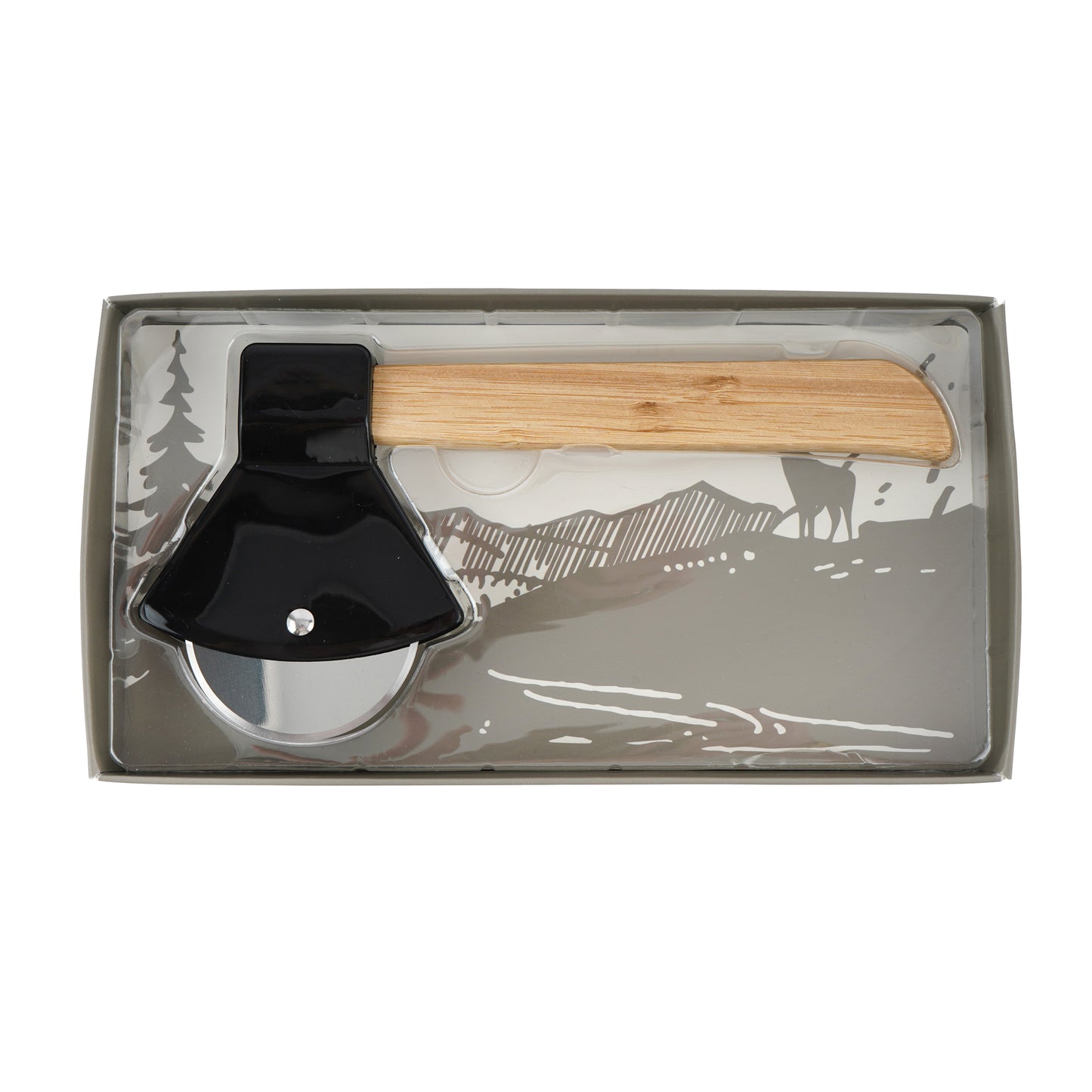 Wild axe novelty pizza cutter