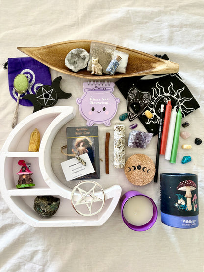 Witchy Crystal advent calendar gift box