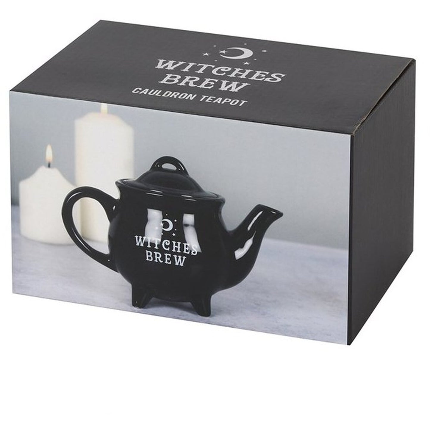 Witches brew ceramic teapot