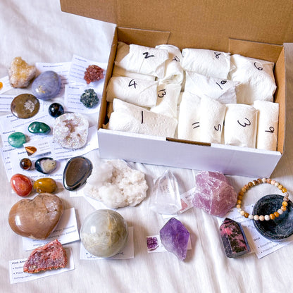 2025 Crystal lover Christmas advent calendar gift box