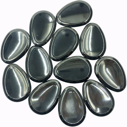 Hematite crystal Worry Stone