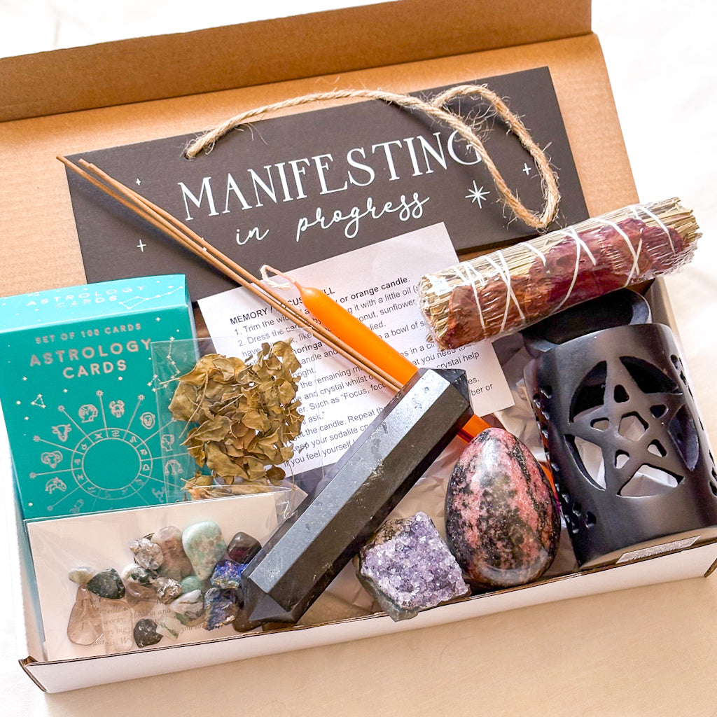 MYSTERY BOX - witch / wiccan / spells n crystals gift box