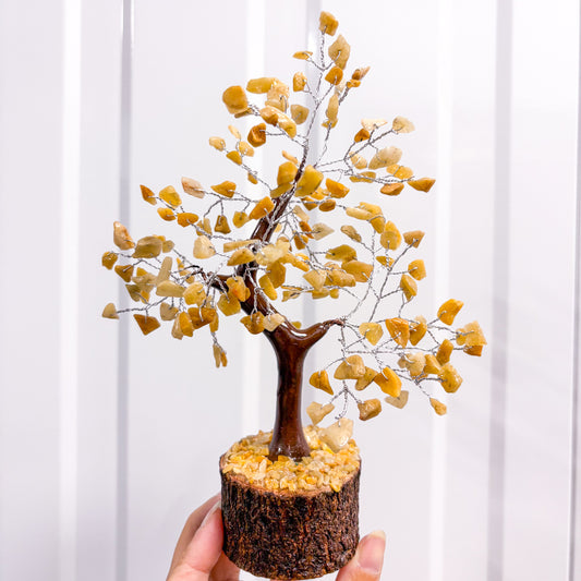 Large Golden healer quartz Crystal Tree
