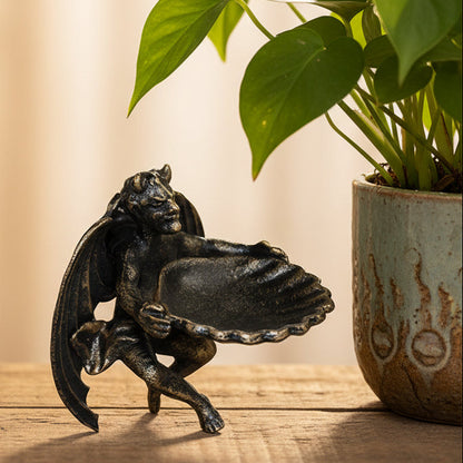 Cheeky devil trinket dish / wall hanging