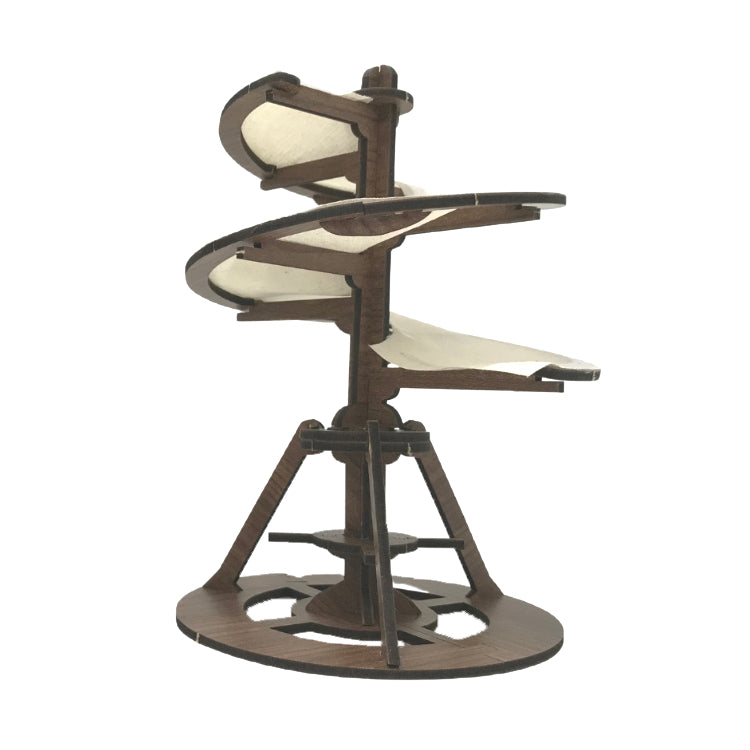Da Vinci Catapult / Ornithopter / Screw / Crossbow DIY Wooden puzzle Kit statue