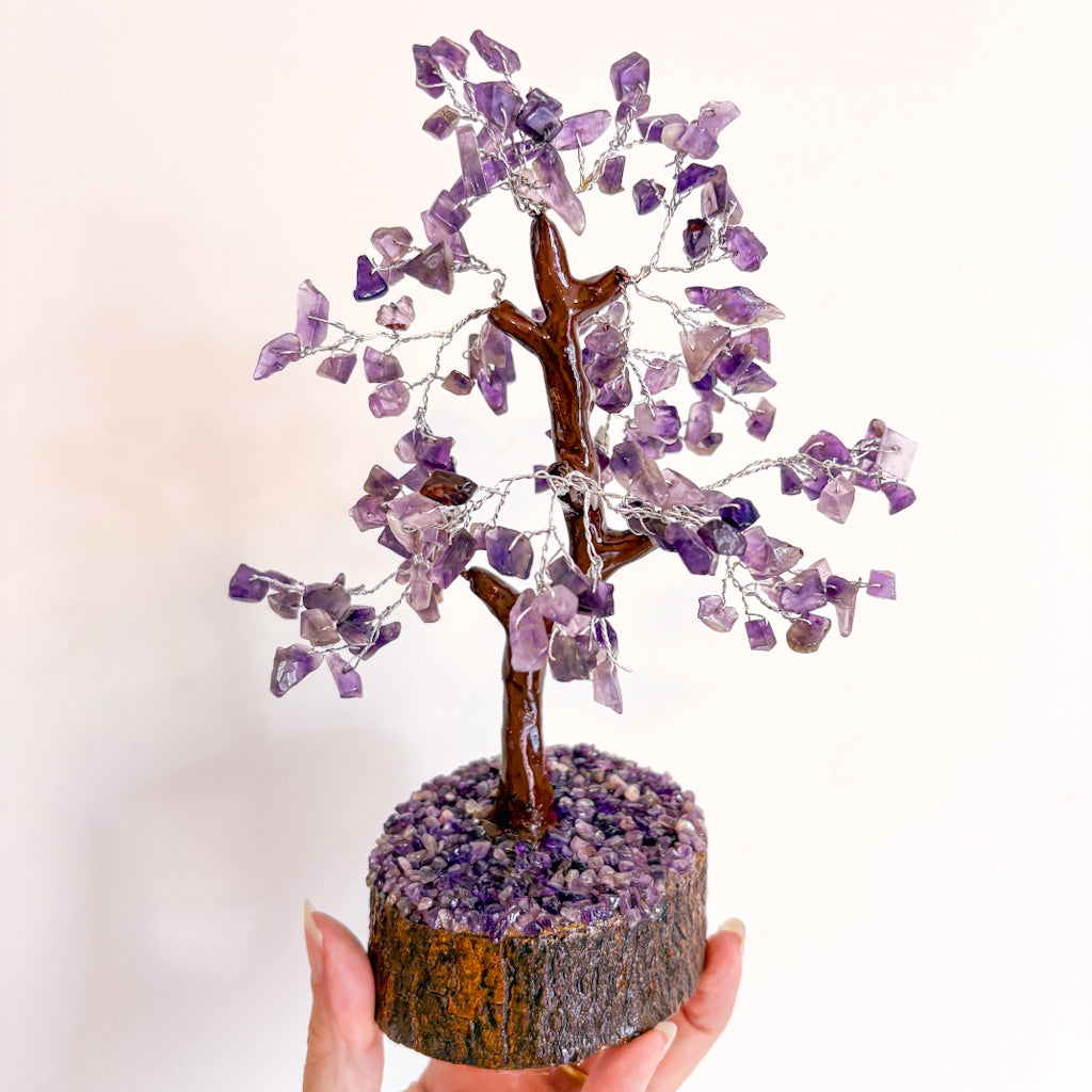 Large Amethyst Crystal Tree