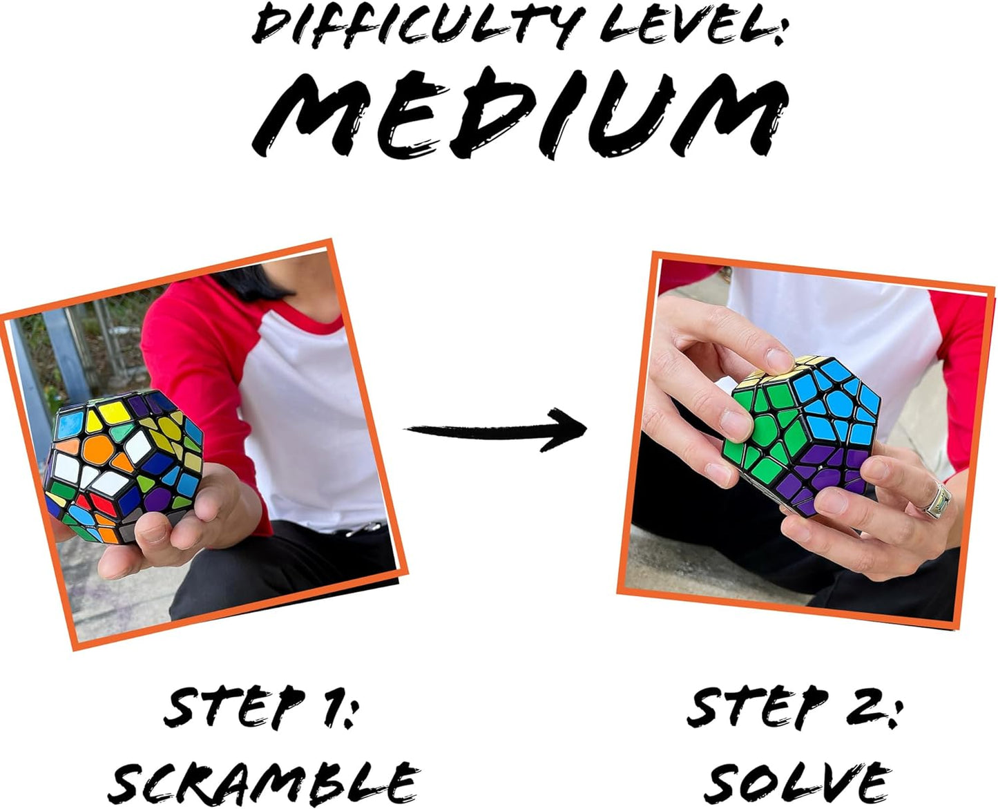 Rubix cube / inverse cube brain teaser puzzle