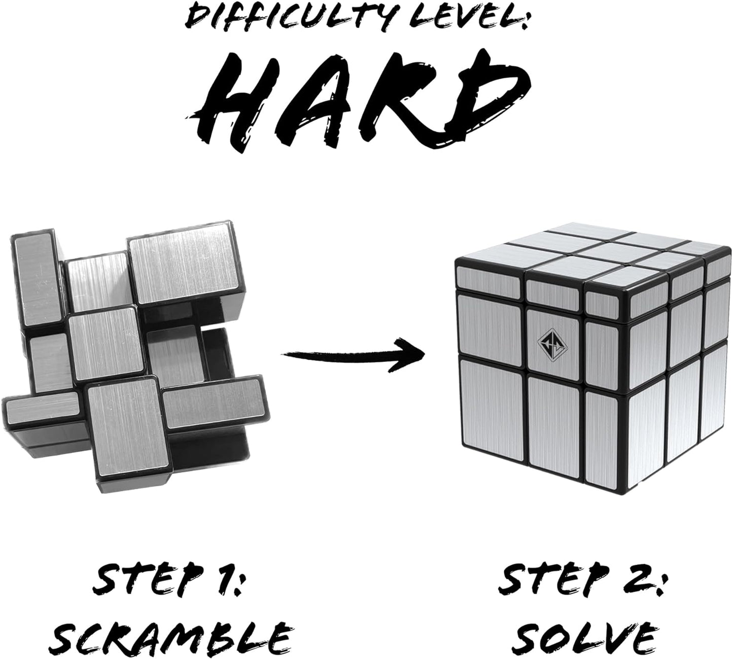 Rubix cube / inverse cube brain teaser puzzle