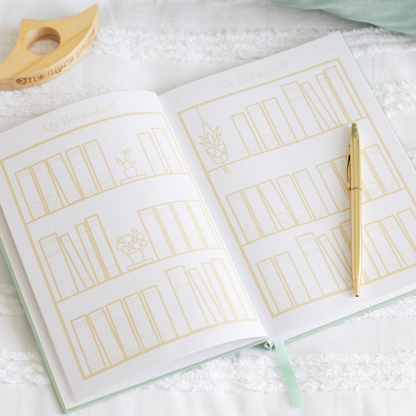 Book lovers reading journal