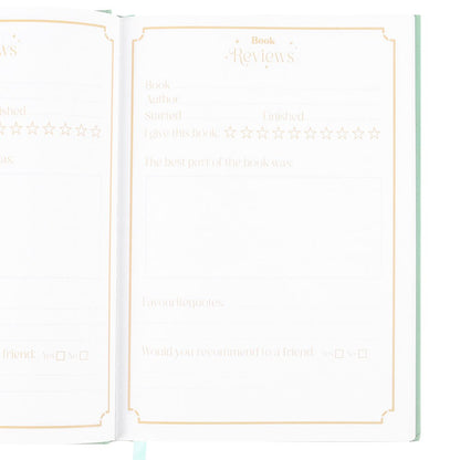 Book lovers reading journal