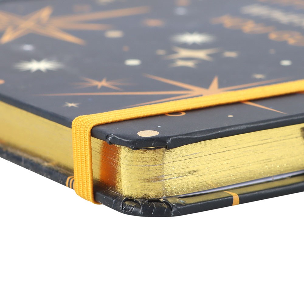 Magic sparkle journal with citrine pen