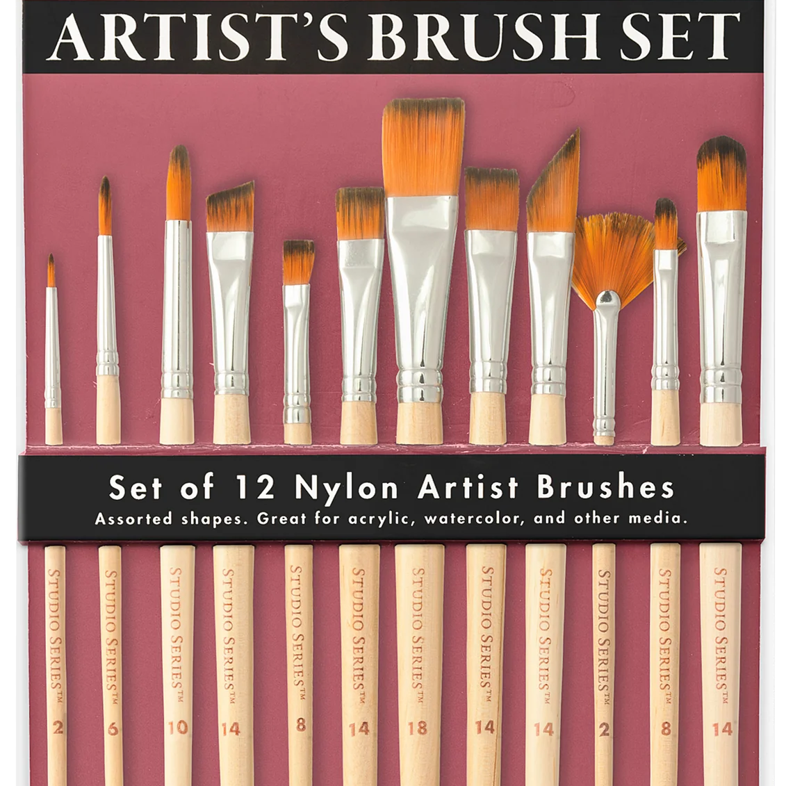 Artist paint brush set