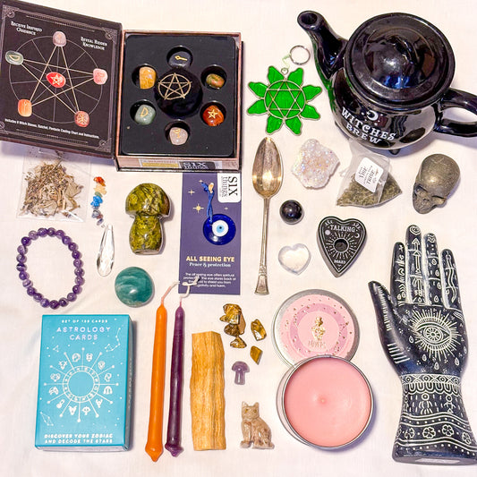 Witchy Crystal advent calendar gift box