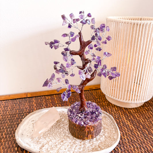 Large Amethyst Crystal Tree
