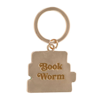 Book worm key ring