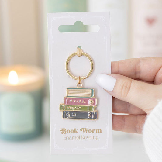 Book worm key ring