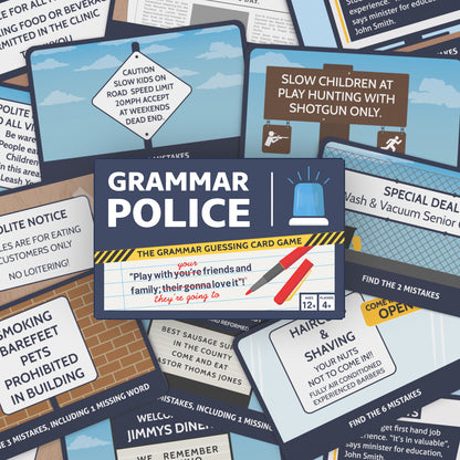 Grammar Police Game