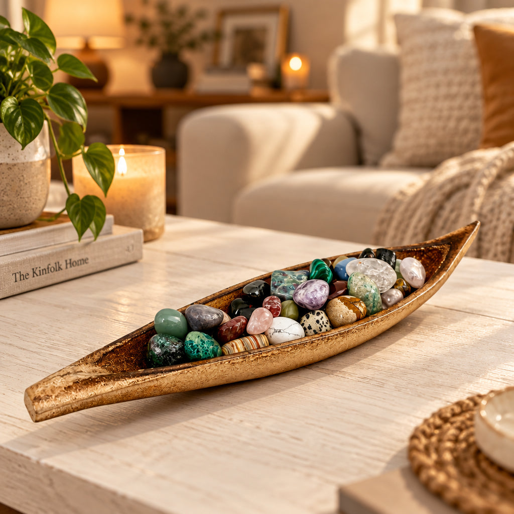 Bamboo boat bowl