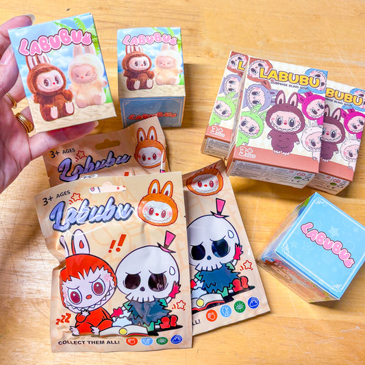 Labubu monster pop culture blind box or bag